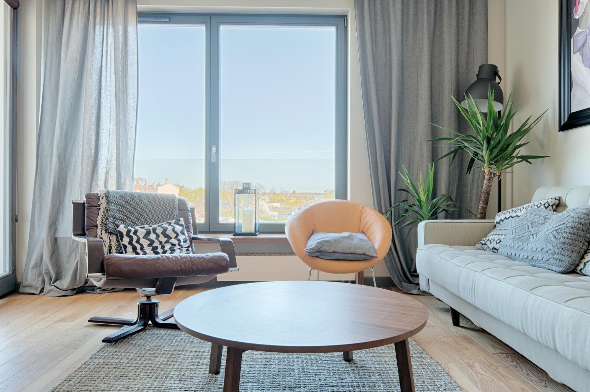Citystay Brabank Apartament Nad Motlawa Danzig Zimmer foto